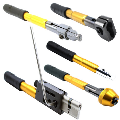 Professionele cilinder trek- breek tool set